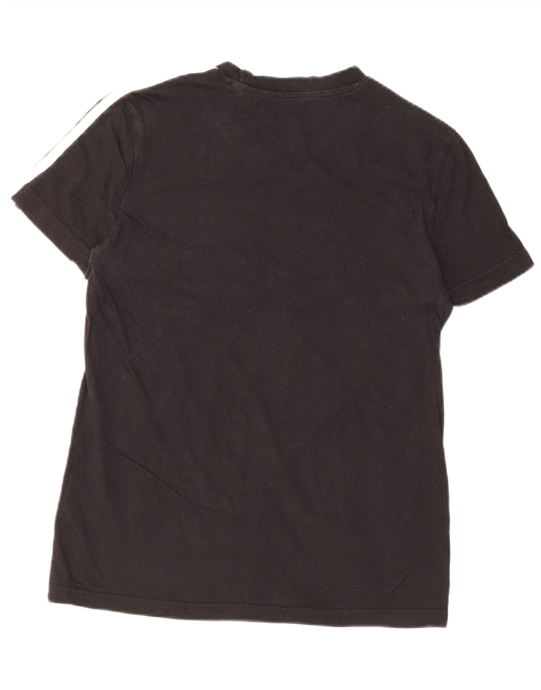 Camiseta feminina ADIDAS UK 12/14 médio algodão preto