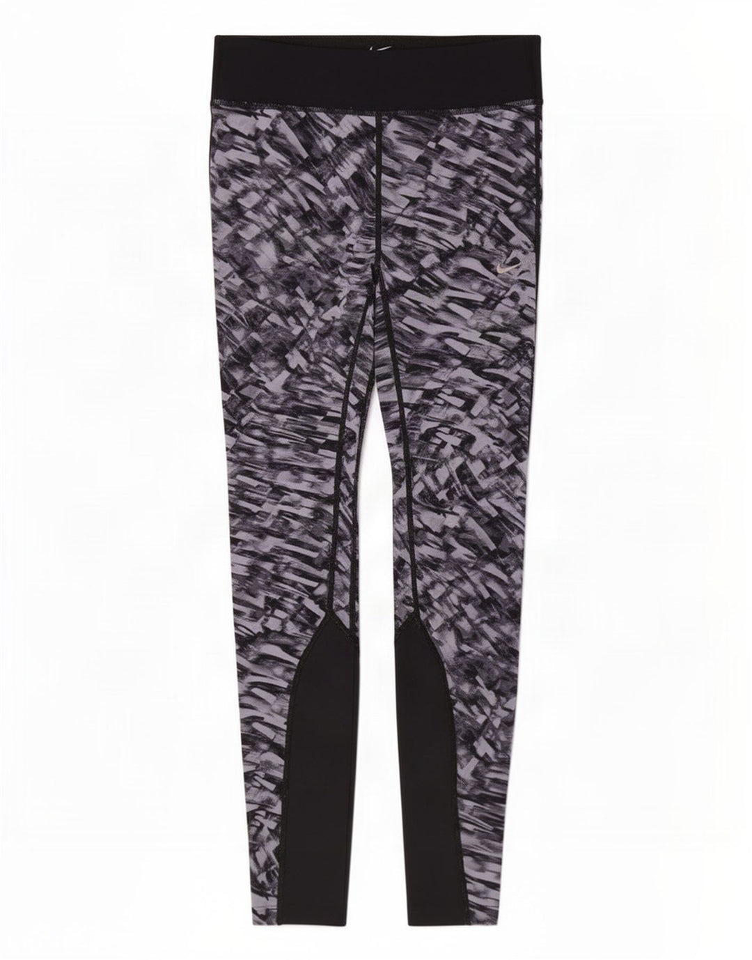 Leggings Nike Dri Fit Abstract Pattern UK 8 Pequenas Cinza