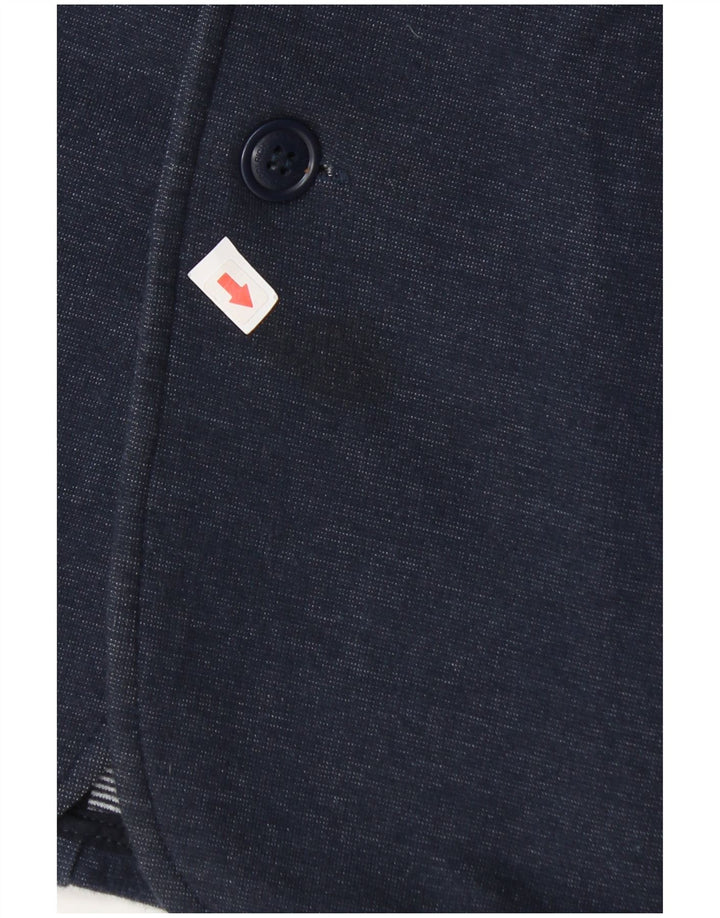 Jaqueta blazer de 3 botões Woolrich Boys 11-12 anos azul marinho algodão