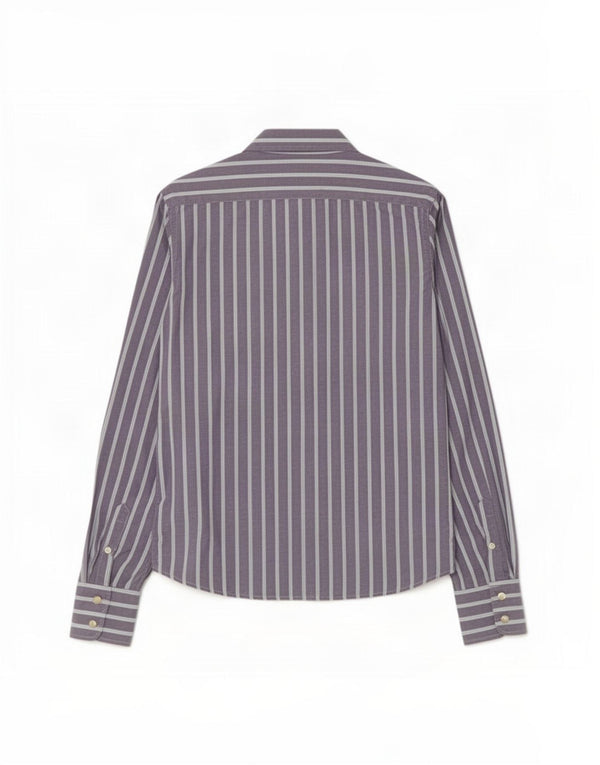 Camisa masculina Jack Wills XL algodão listrado azul