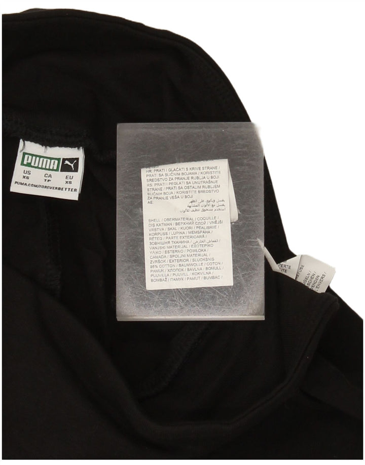 Shorts esportivos femininos PUMA UK 4 XS algodão preto