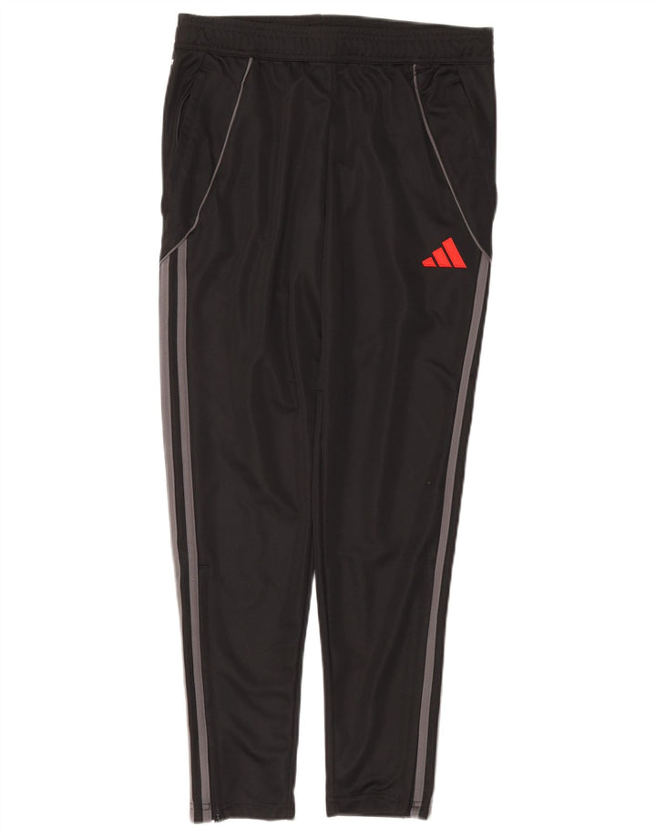 Calça de treino masculina Adidas Aeroready Slim Fit poliéster preto médio