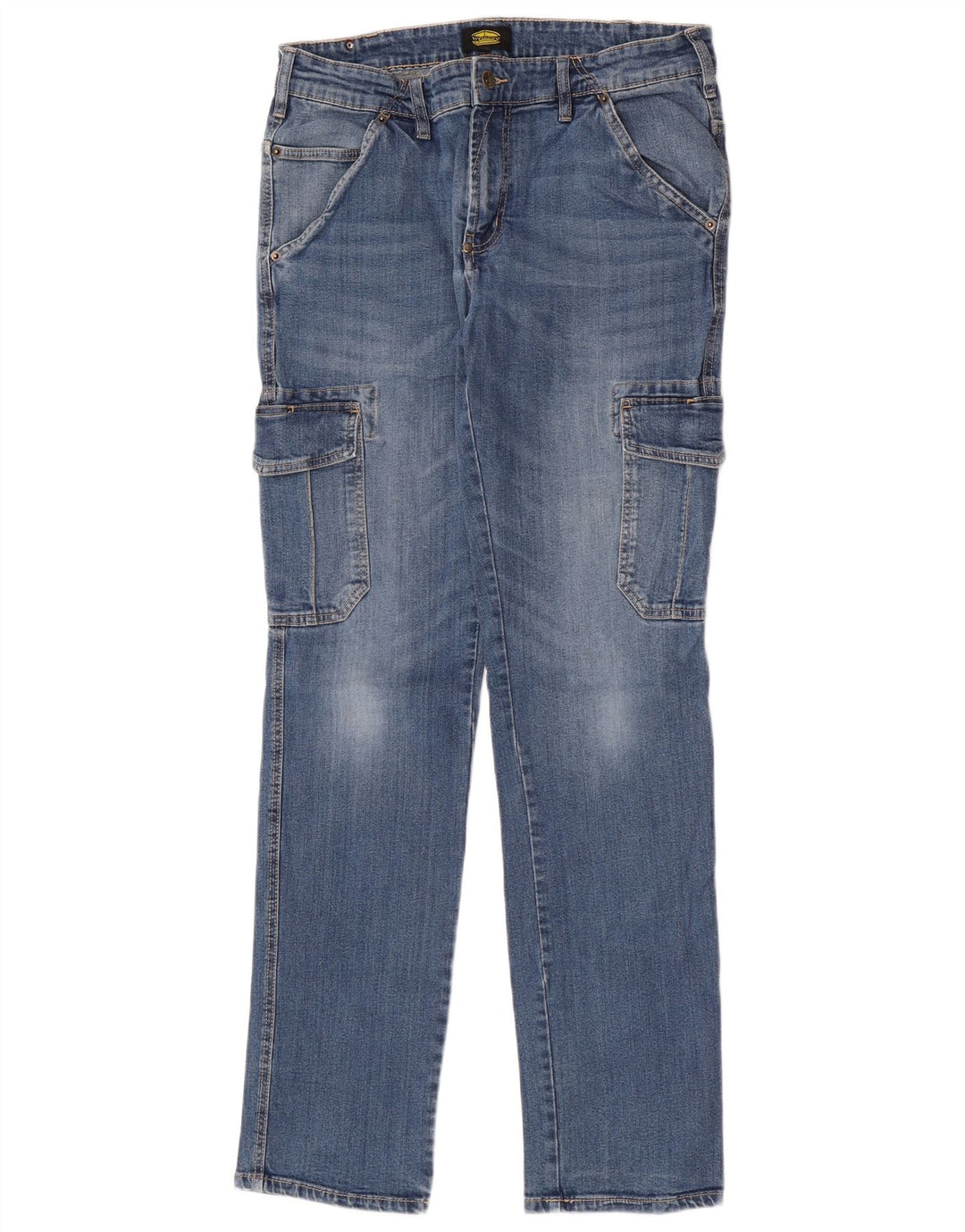 Diadora Masculino Utility Cargo Slim Jeans W34 L34 Azul Algodão