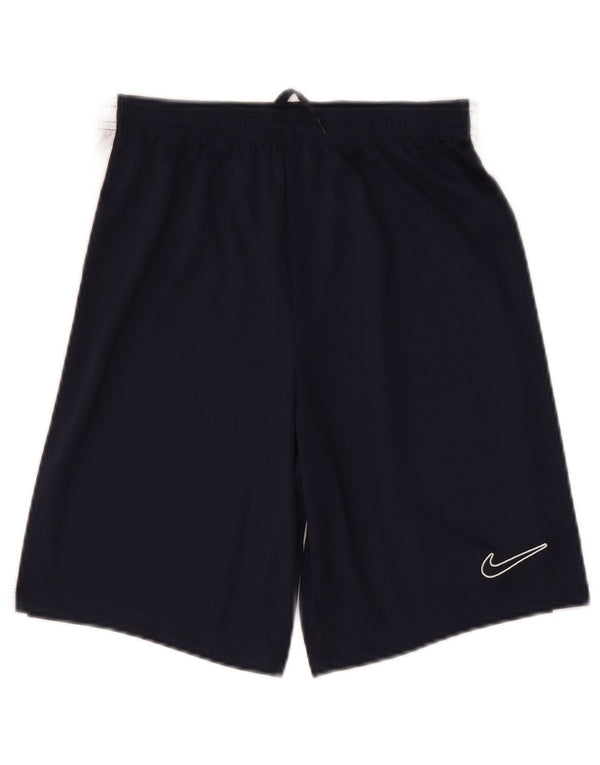 Shorts esportivos Nike Boys Dri Fit 13-14 anos XL Azul marinho Colourblock esportivo