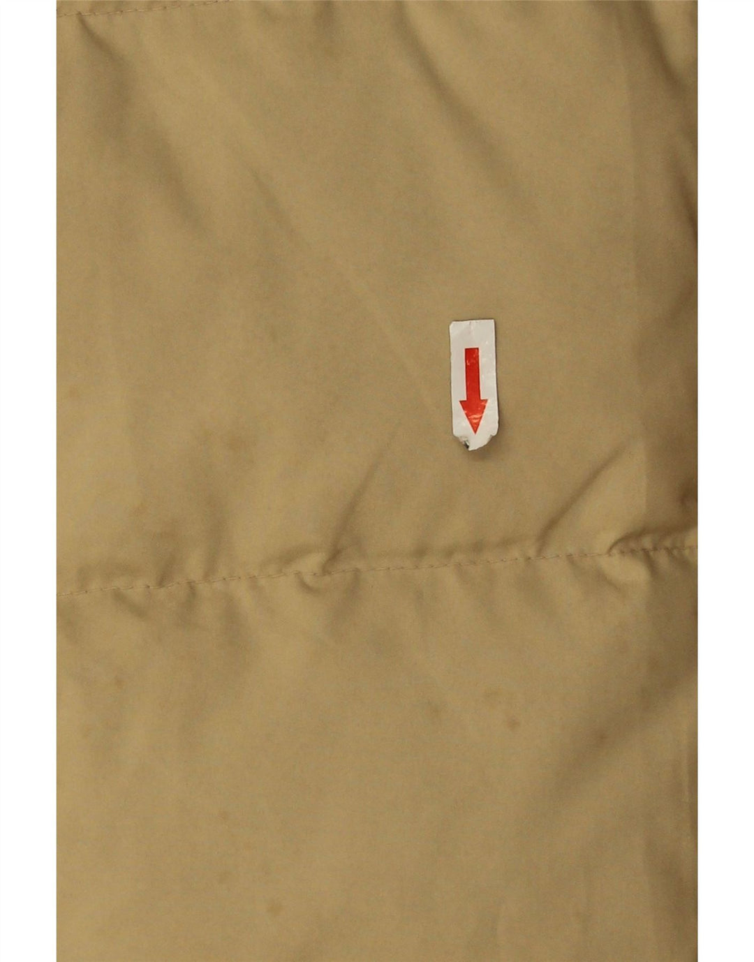 Jaqueta acolchoada masculina Fila UK 42 XL poliéster bege