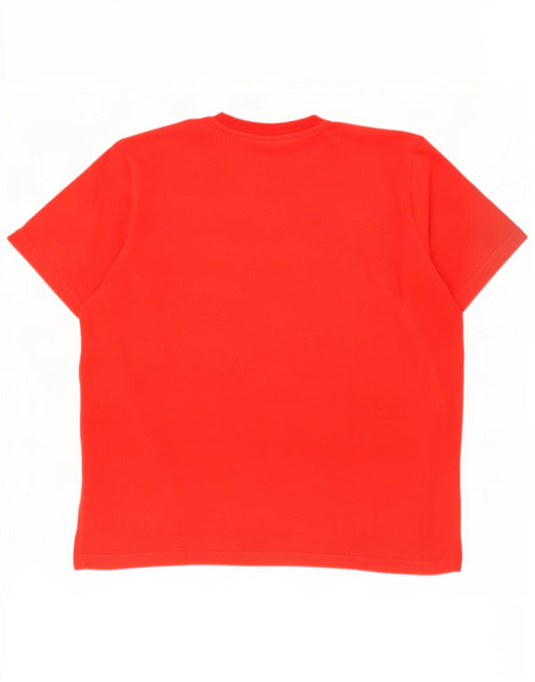 Camiseta Adidas Masculina Climalite Graphic Top XL Algodão Vermelho