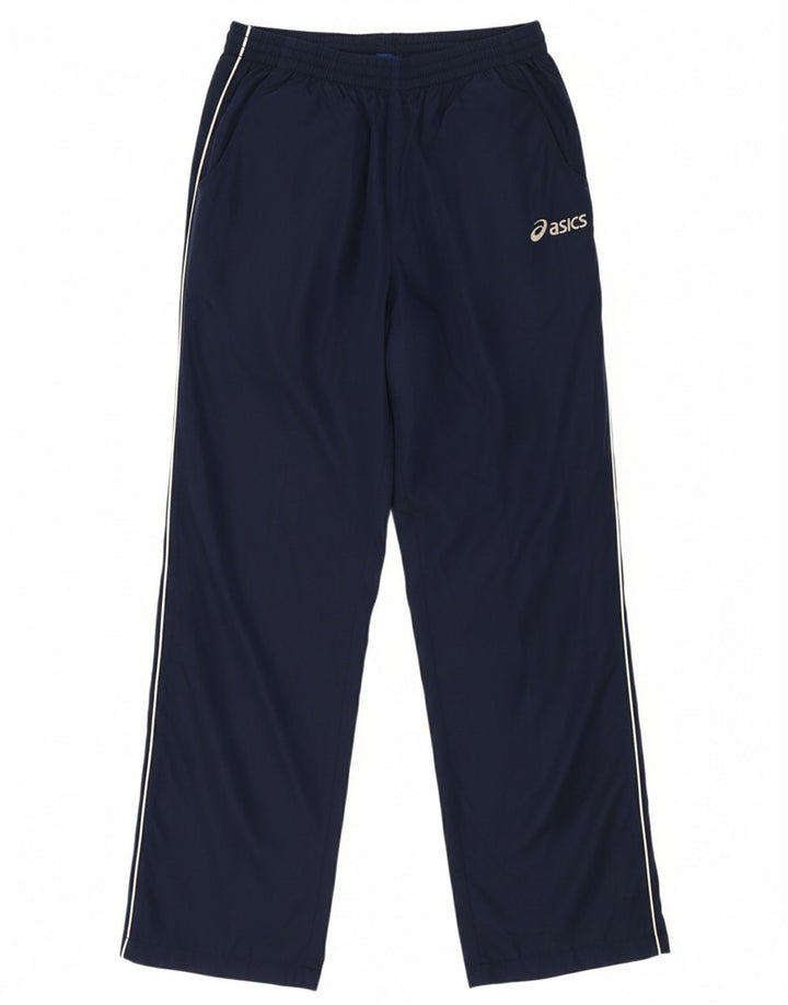 Calça de treino masculina ASICS XL azul marinho