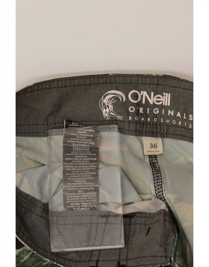 Shorts de natação masculino O'NEILL grande poliéster floral multicolorido
