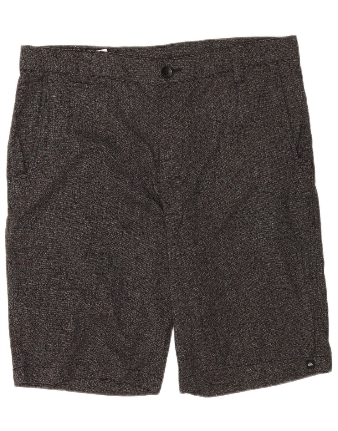 Quiksilver Mens Zathan Cargo Shorts W34 Grande Poliéster Cinza