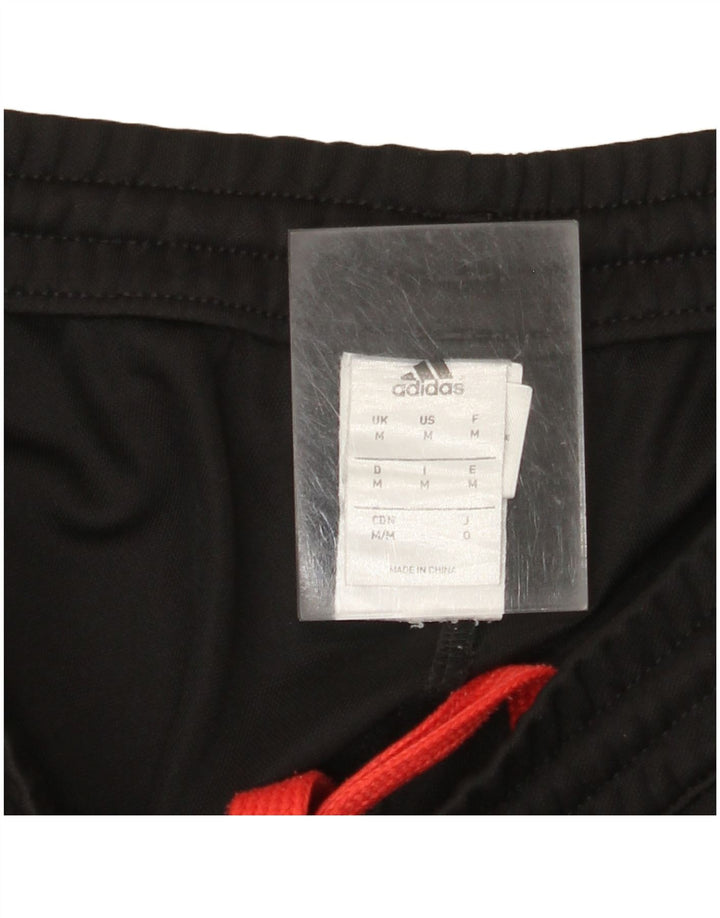Calças de treino masculinas ADIDAS poliéster preto médio