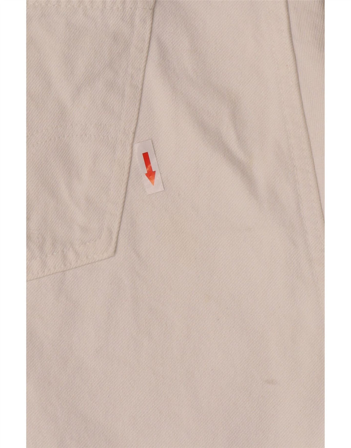 Shorts jeans masculino 550 Levi's W40 XL algodão branco