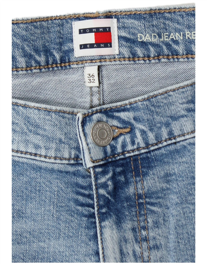 Tommy Hilfiger Masculino Slim Jeans W36 L30 Azul
