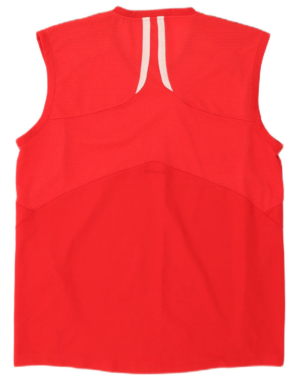 Adidas Mens Climacool Vest Top XL Vermelho