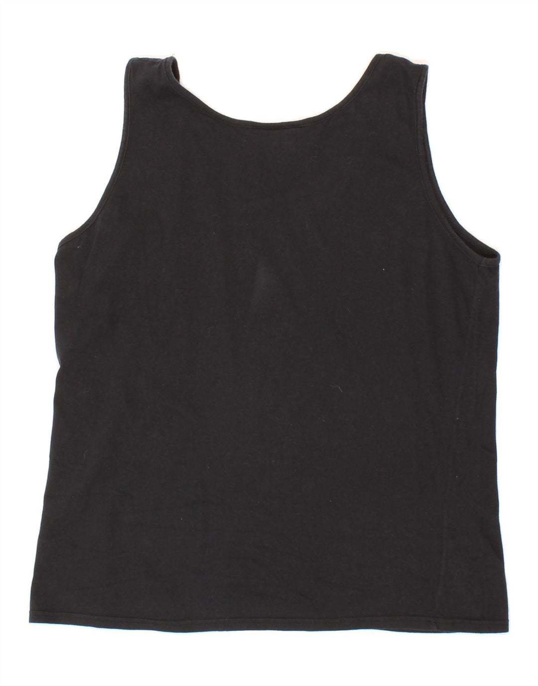 ASICS Womens Vest Top UK 14 Large Black Vintage Asics and Second-Hand Asics from Messina Hembry 
