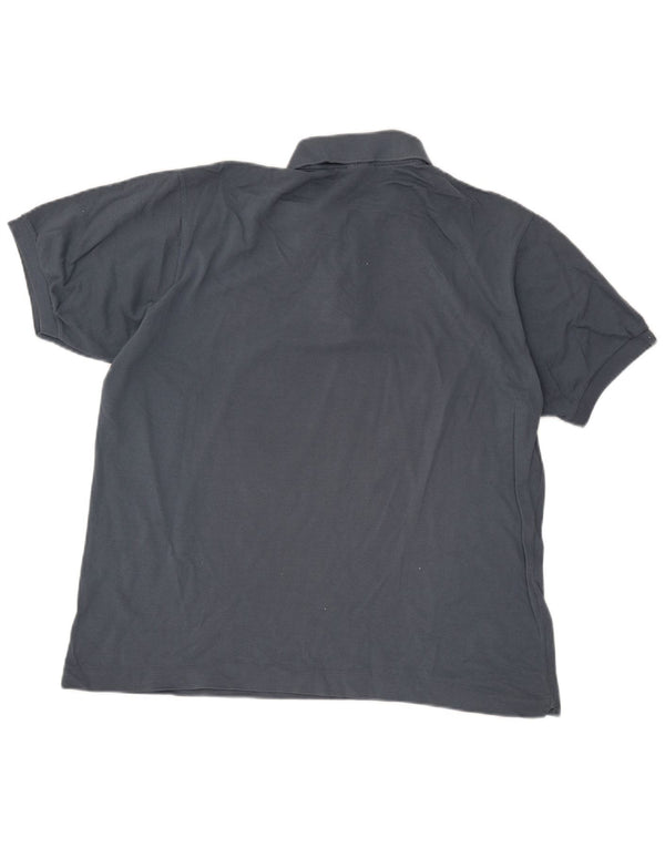 Camisa polo masculina Lacoste cinza médio