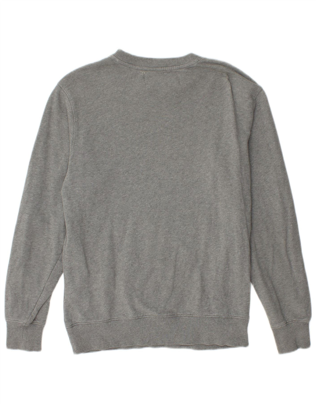 CALVIN KLEIN JEANS Suéter gráfico masculino XS algodão cinza