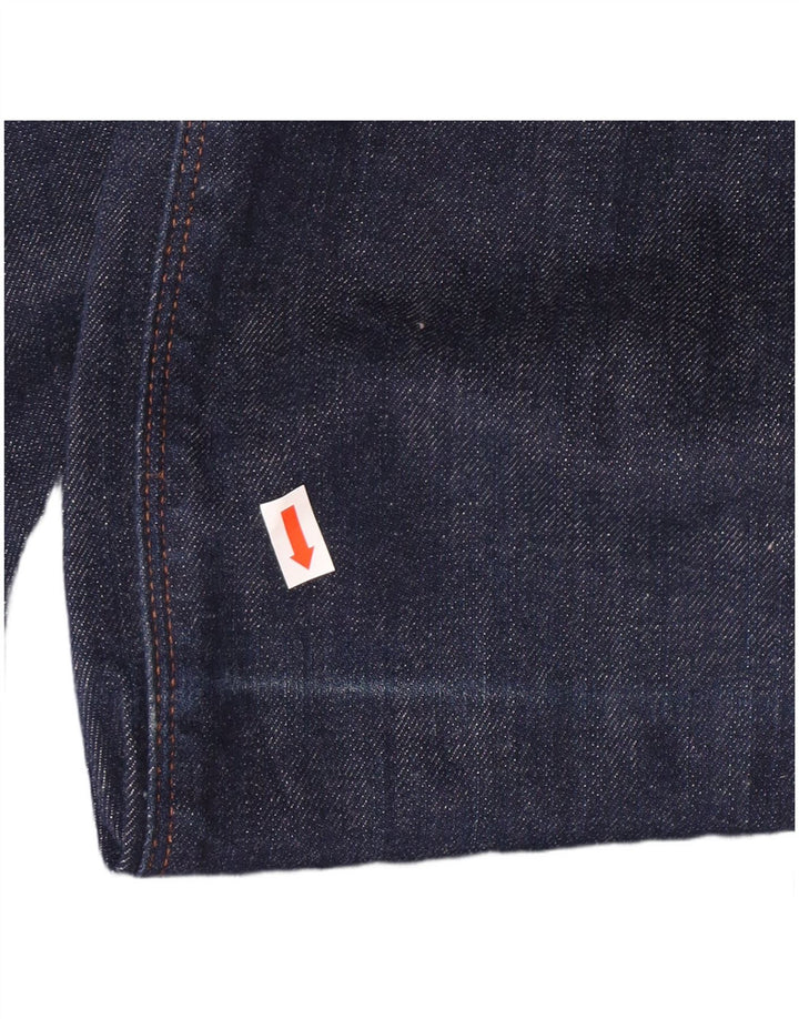 MASSIMO DUTTI Mens Jeans Slim EU 38 Pequeno W30 L34 Azul Marinho Algodão