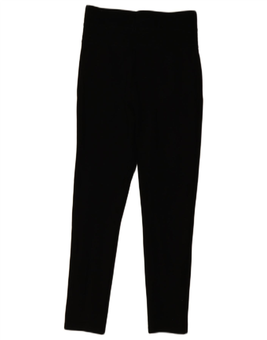 Zara Leggings feminino de cintura alta poliéster preto médio