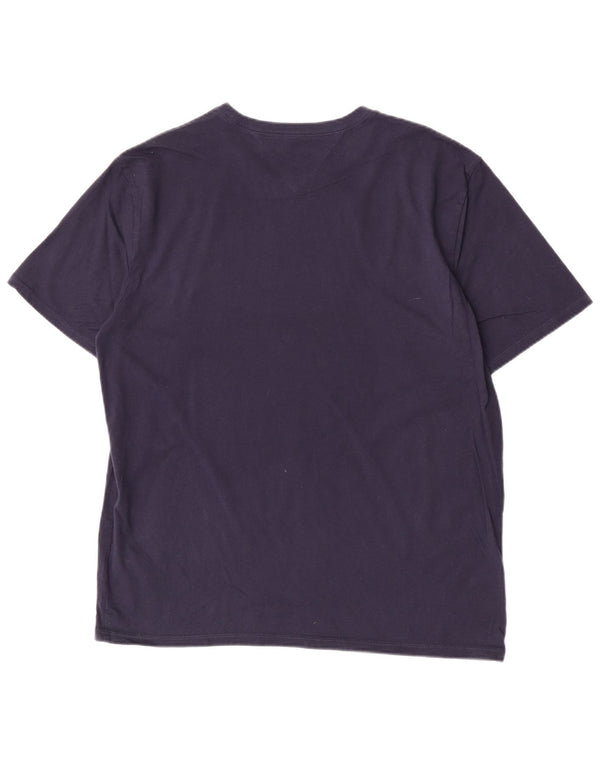 Camiseta masculina Tommy Hilfiger Top XL algodão azul marinho