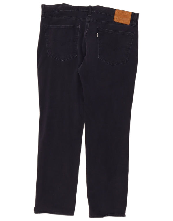 Levi's Masculino 511 Slim Jeans W36 L29 Azul Marinho Algodão