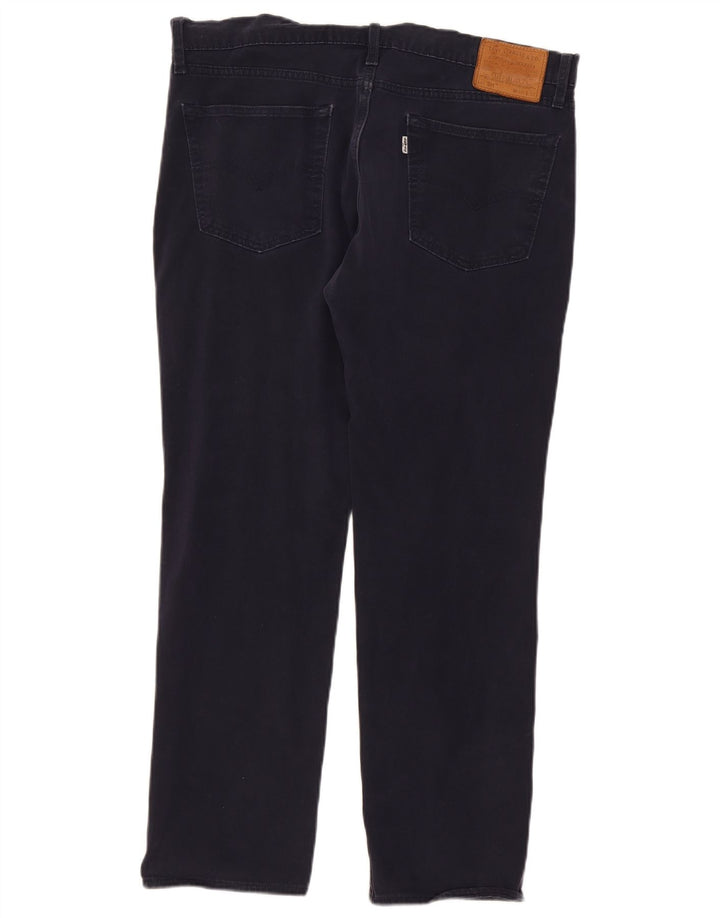 Levi's Masculino 511 Slim Jeans W36 L29 Azul Marinho Algodão