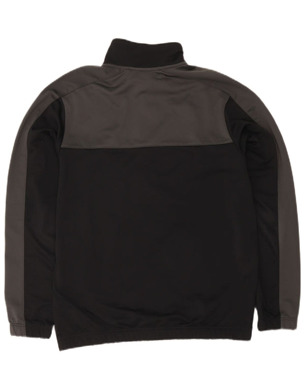 Nike Mens Tracksuit Top Jacket Médio Preto Colorblock