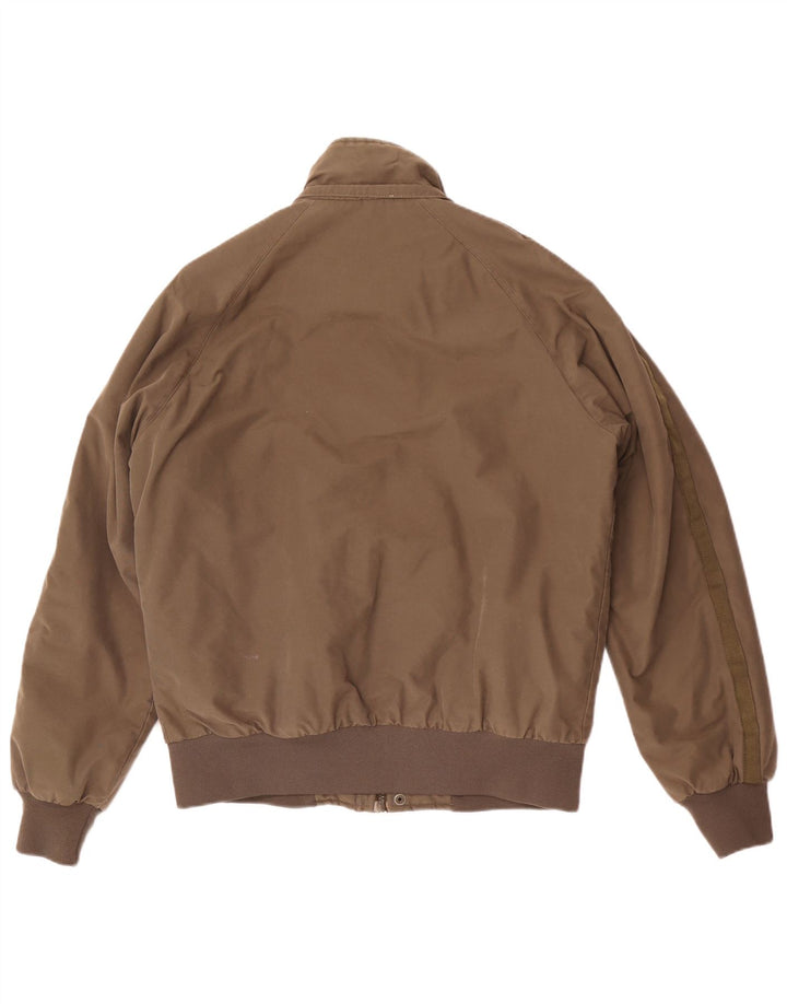 Jaqueta bomber masculina Puma UK 40 grande algodão cáqui