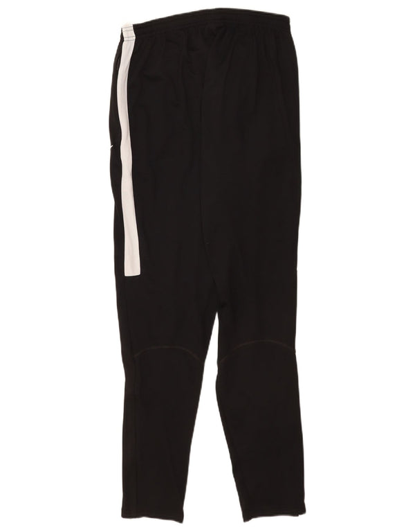 Calça de treino masculina Nike Dri Fit médio preto colorblock poliéster