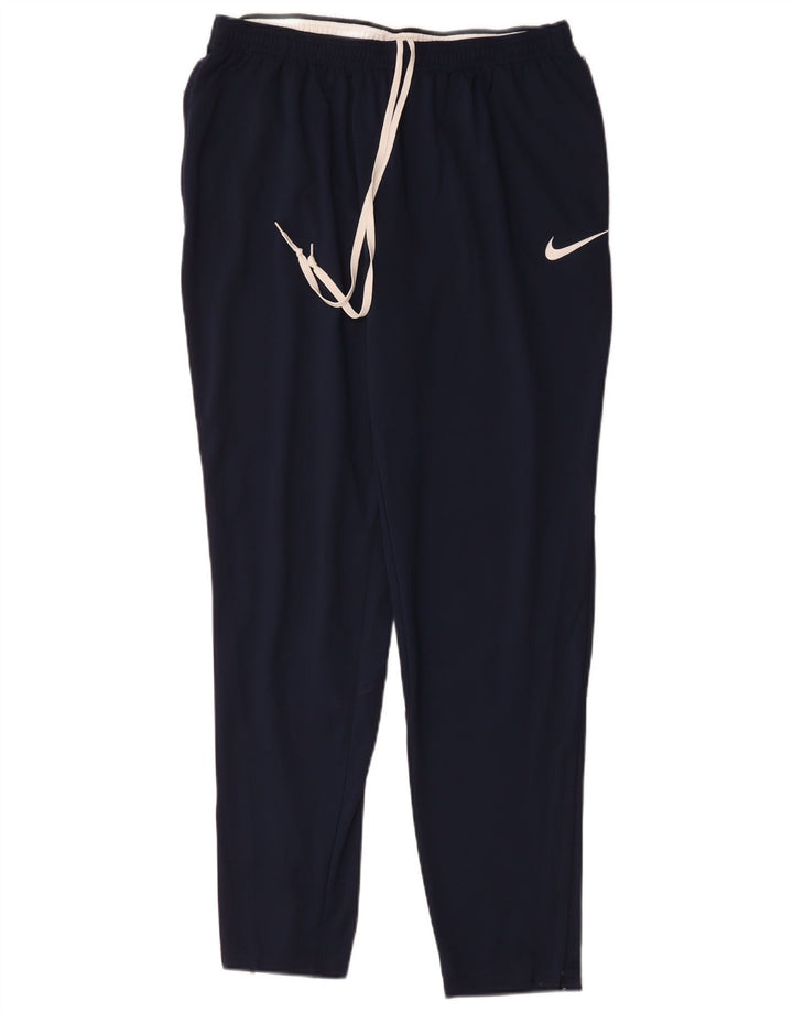 Calça Nike Masculina Dri Fit XL Azul Marinho Colourblock Poliéster