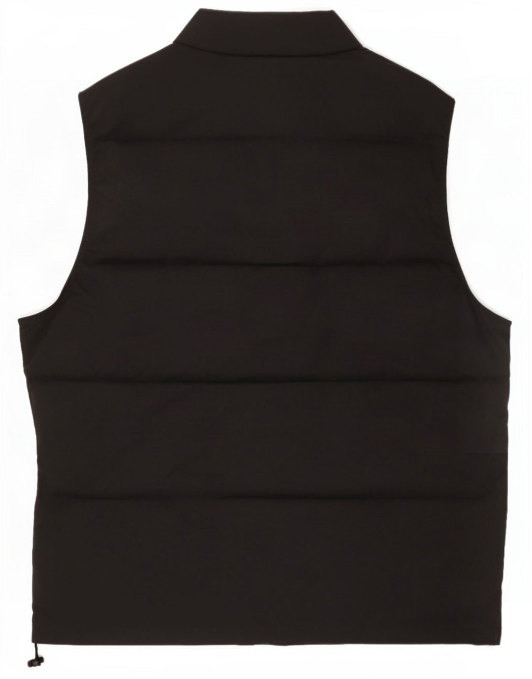 Zara Colete acolchoado masculino UK 38 poliéster preto médio