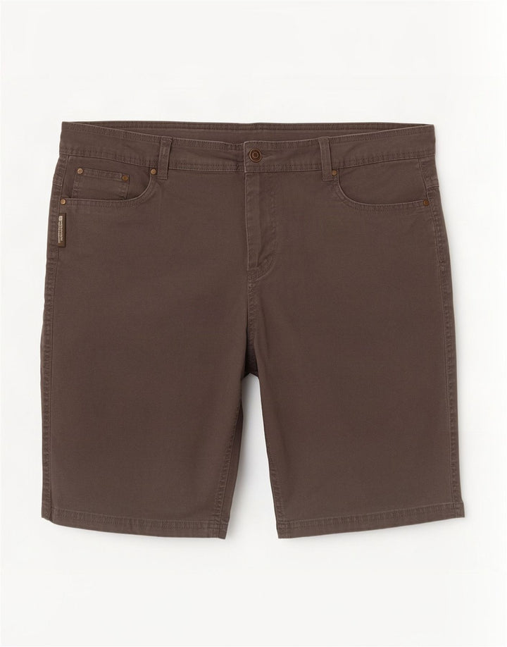 Shorts casuais masculinos Mountain Warehouse W38 XL algodão cinza