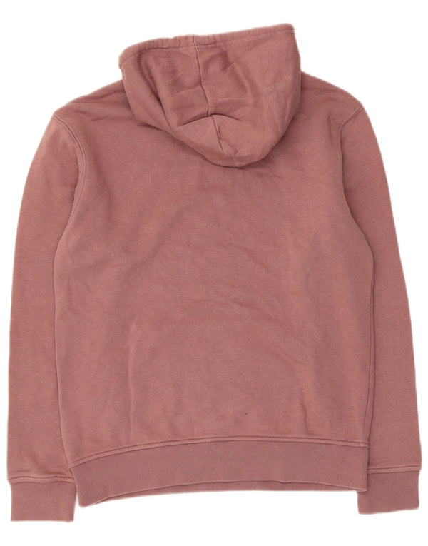 Adidas Womens Hoodie Jumper UK 4 XS Rosa Algodão