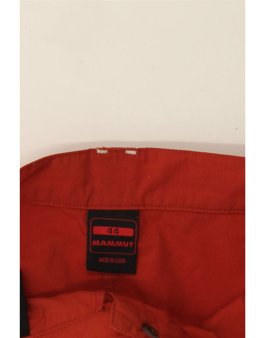 Calça cargo feminina reta MAMMUT EU 44 XL W36 L30 nylon vermelho