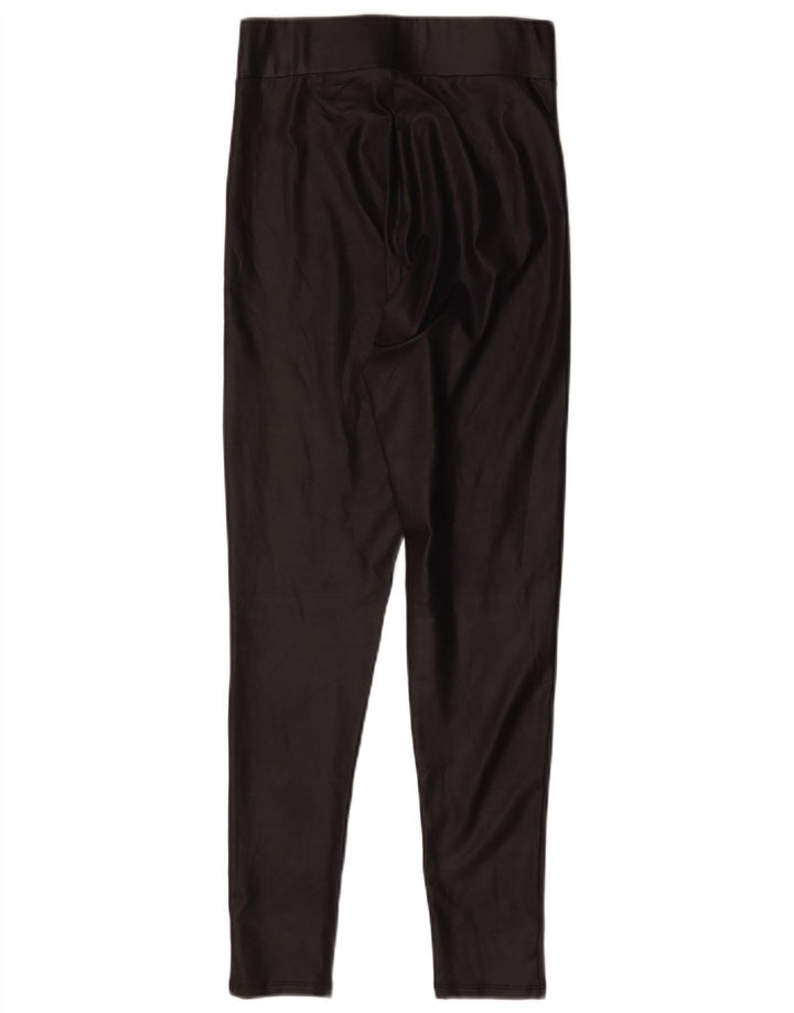 Zara Leggings Mulher UK 8 Pequenas Pretas