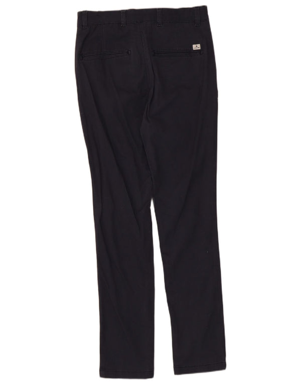 Calça masculina Jack & Jones Marco Slim Chino W28 L30 algodão azul marinho