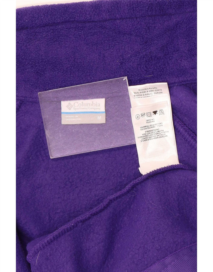 Jaqueta de lã feminina Columbia UK 14 poliéster roxo médio