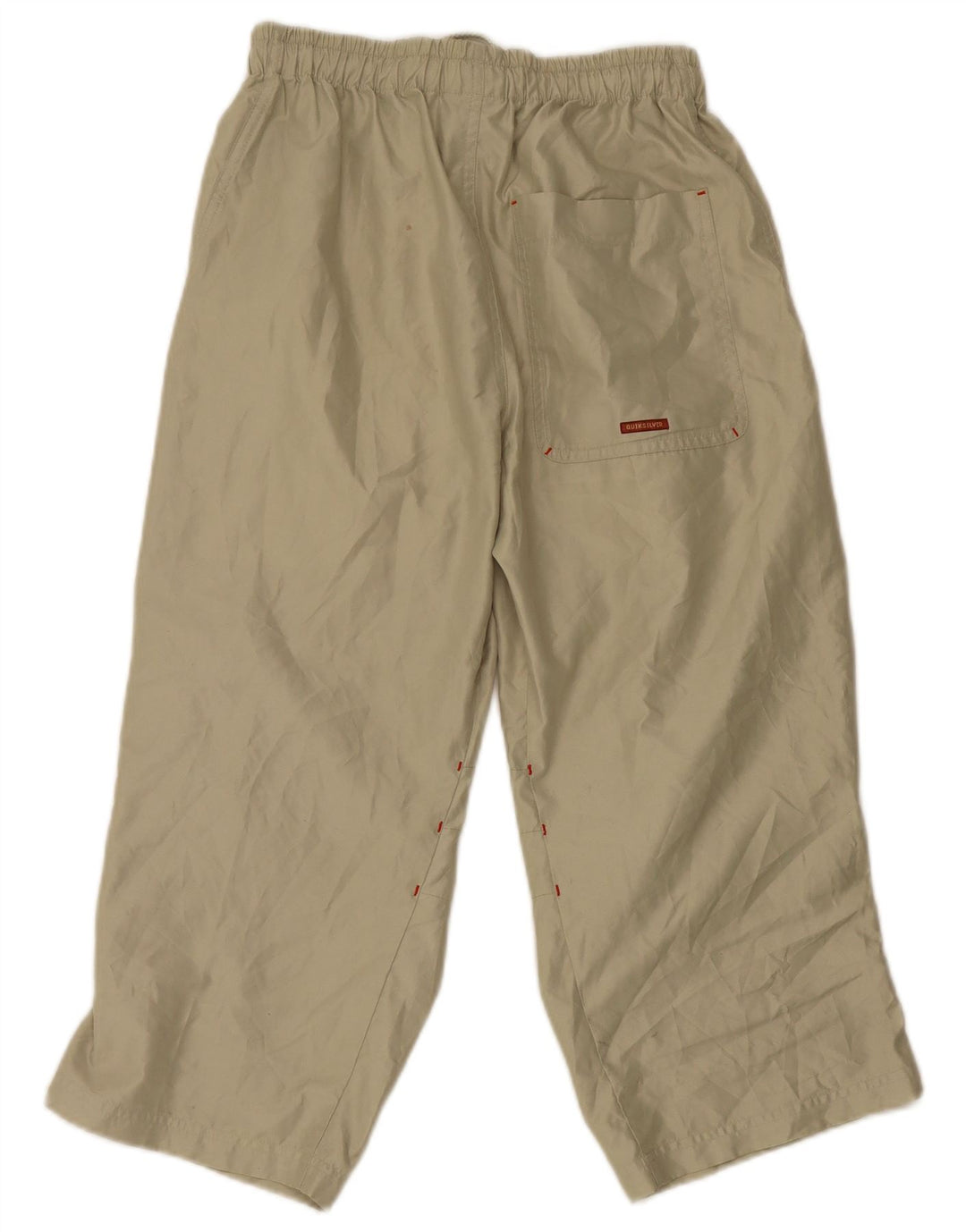 Calça de treino masculina Quiksilver Capri pequeno poliéster bege