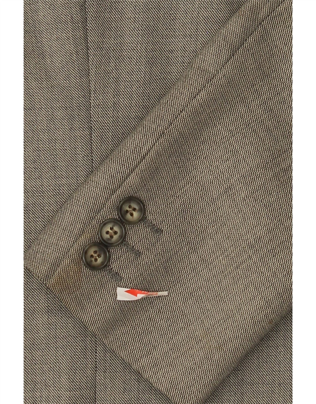 Jaqueta blazer masculina vintage com 2 botões IT 46 cinza pequeno
