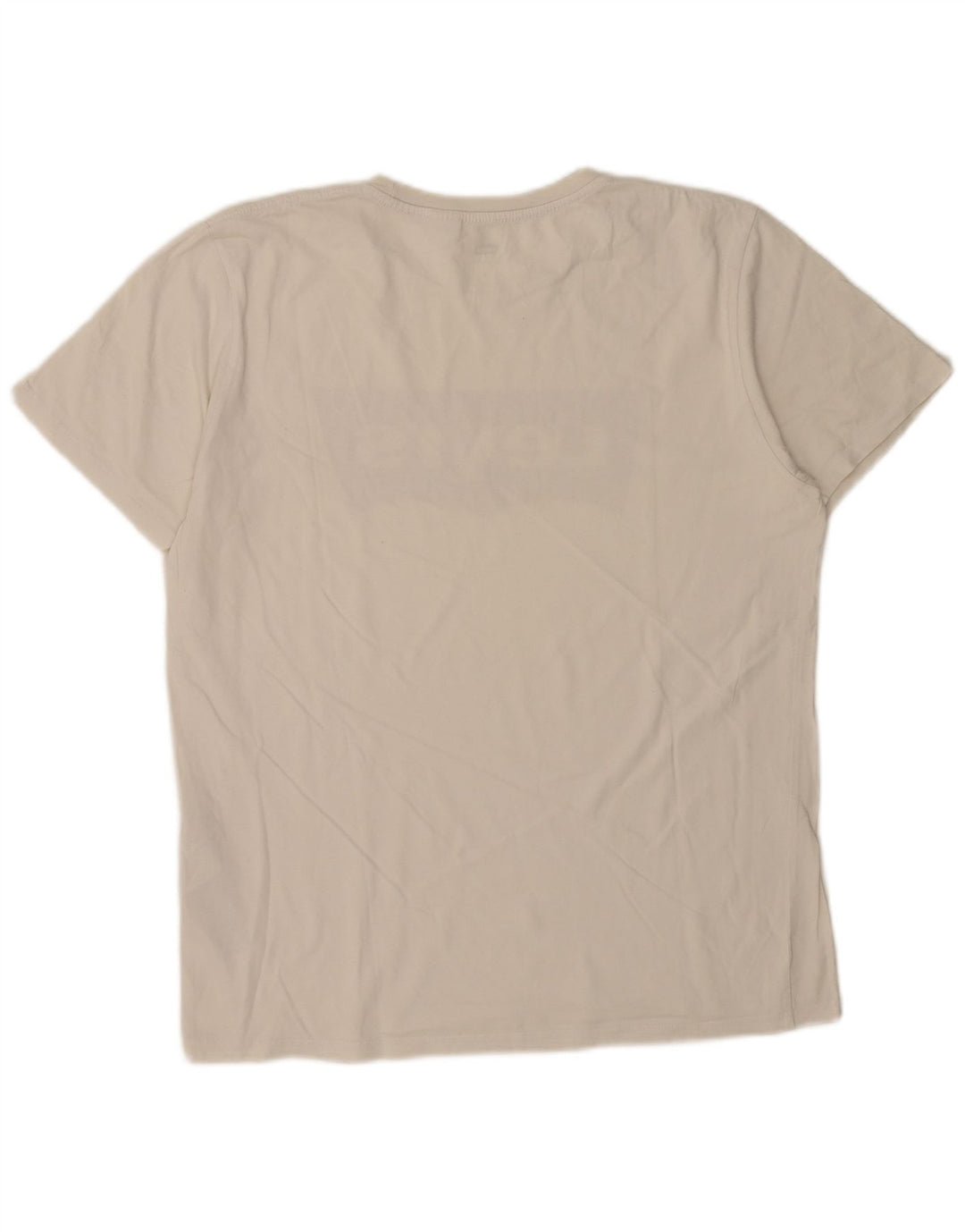 Camiseta gráfica masculina Levi's Top grande de algodão branco