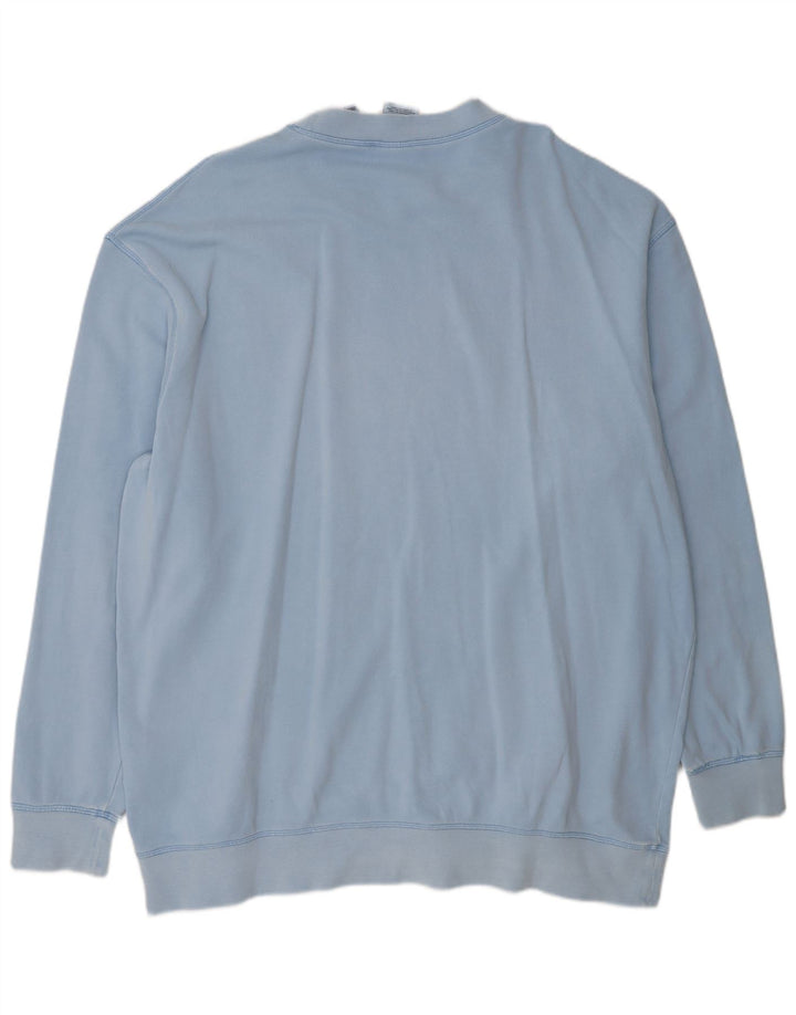 ADIDAS Mens Moletom Jumper 2XL Azul Algodão