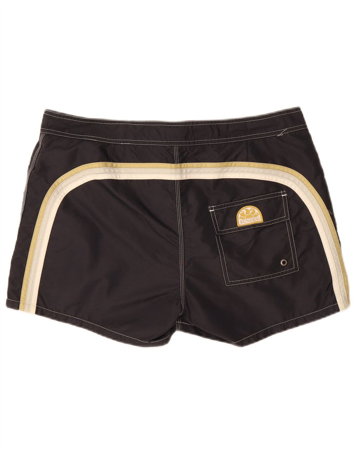 Shorts de natação masculino Sundek XL preto listrado