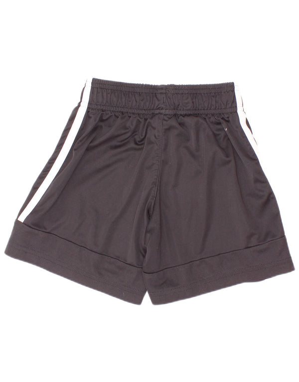 Shorts esportivos Adidas meninos 5-6 anos preto poliéster