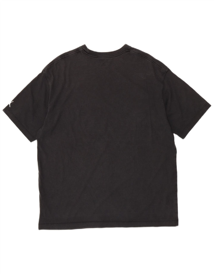 Camiseta masculina JORDAN com estampa oversized XL algodão preto