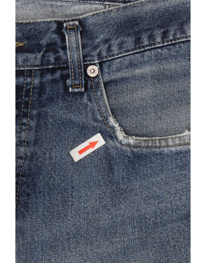 Calça jeans reta masculina Armani W38 L31 azul