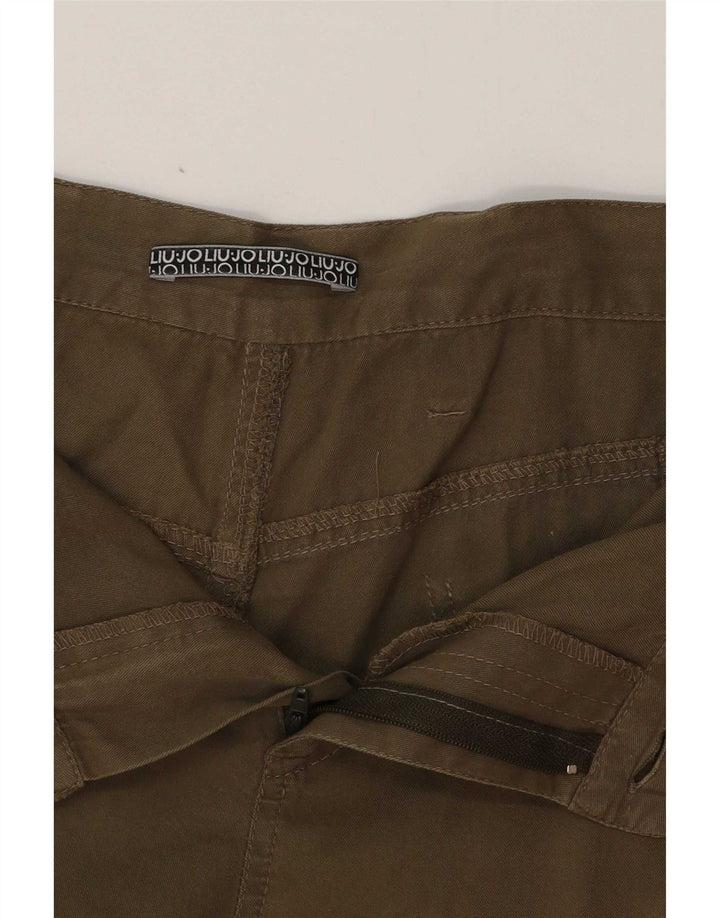 Liu Jo Shorts Chino Feminino W32 Grande Caqui