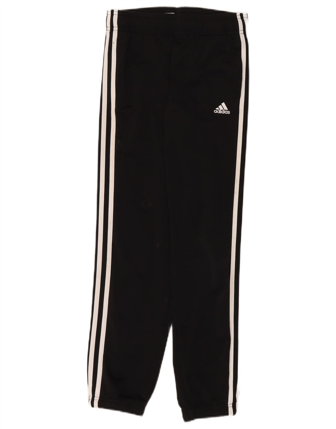 Adidas meninos calças de treino joggers 9-10 anos preto poliéster