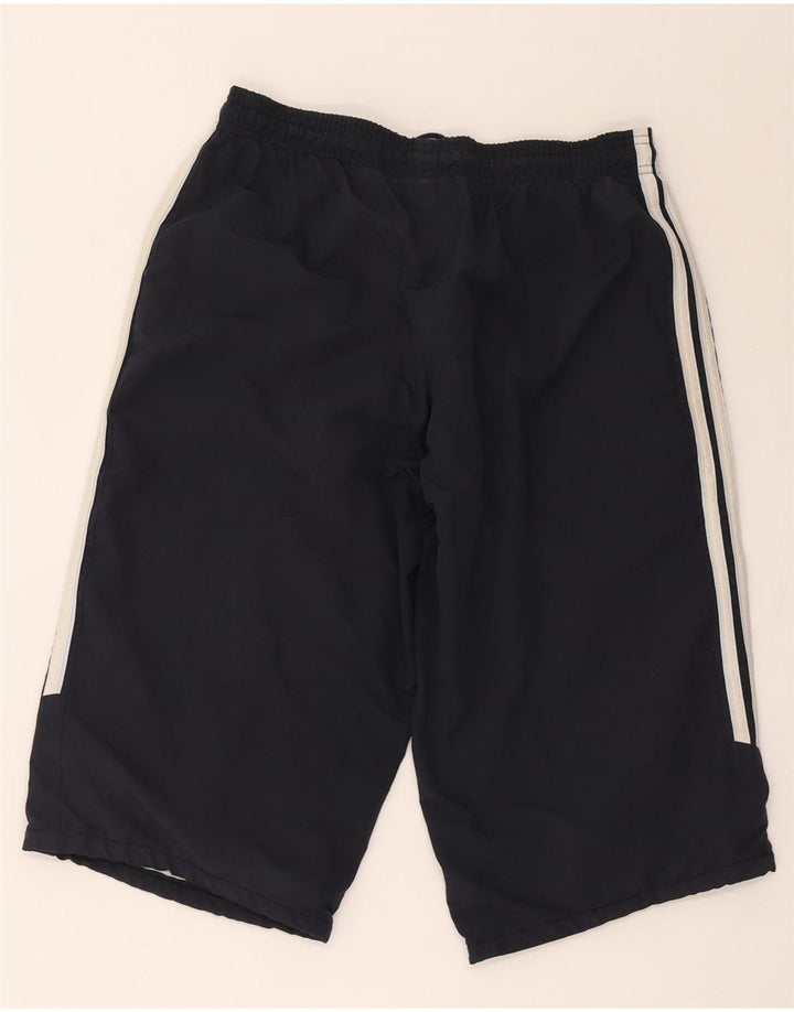 Adidas Mens Bermuda Sport Shorts Pequeno Poliéster Preto