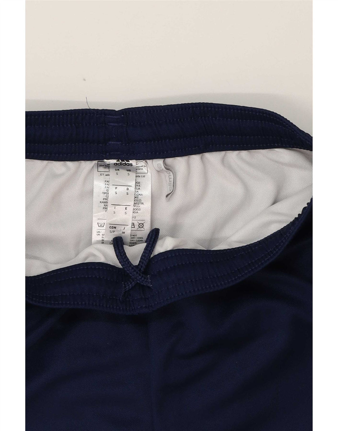 Adidas Masculino Climalite Sport Shorts Pequeno Azul Marinho Poliéster