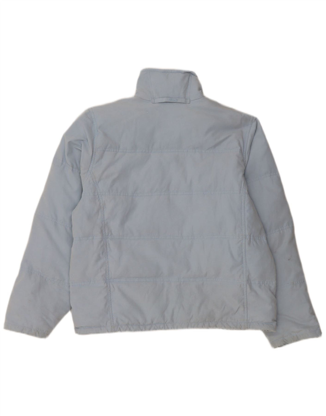 Jaqueta acolchoada feminina Musto Reino Unido 14 grande nylon azul