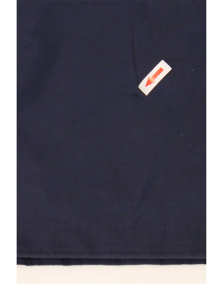 Capa de chuva masculina Berghaus com capuz UK 42 XL azul marinho poliéster